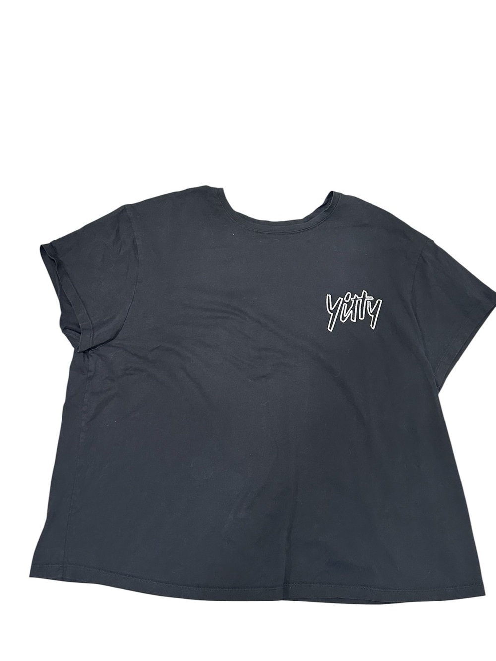 Yitty Tee Short sleeve Black sz 1X